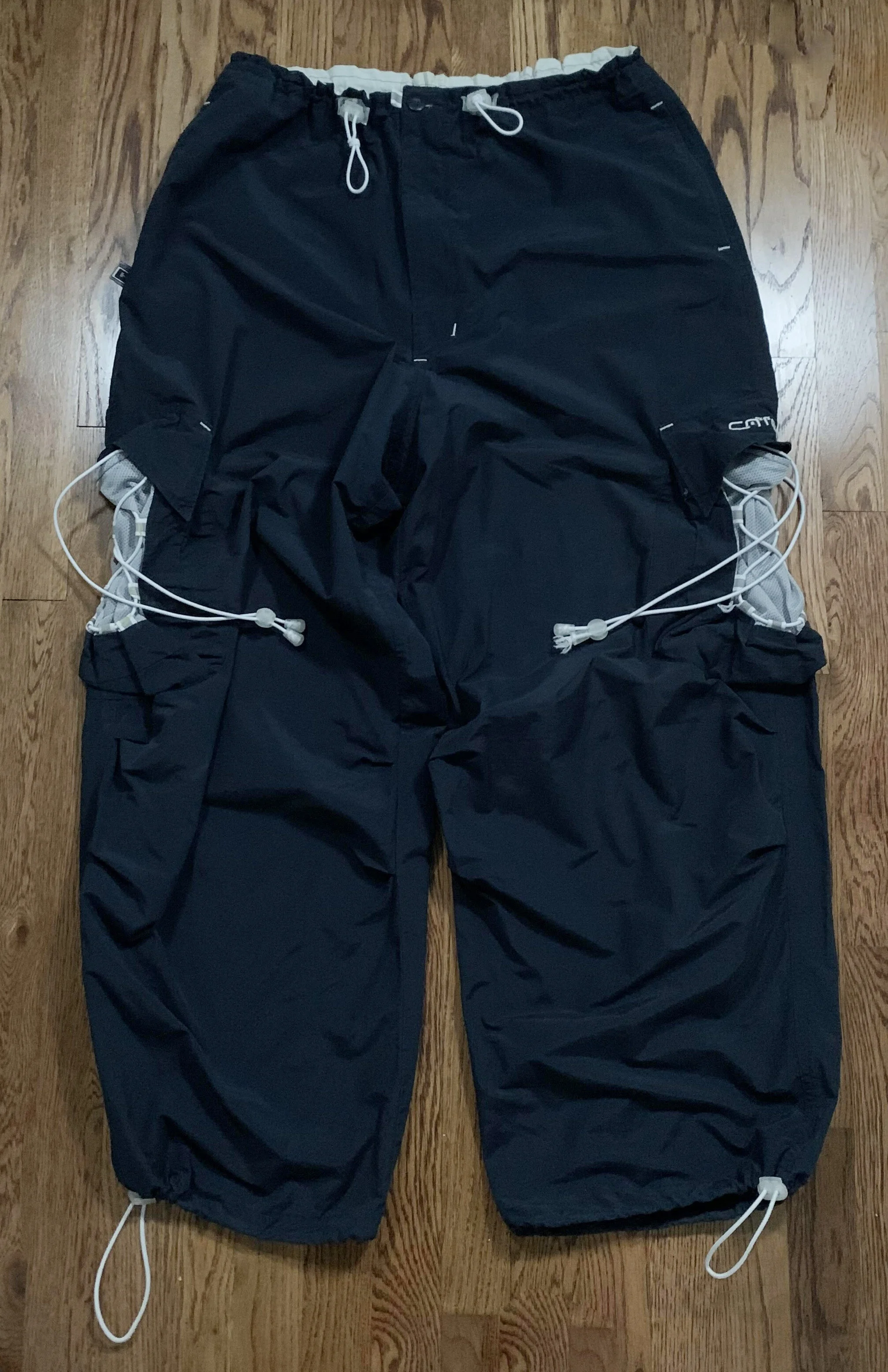Caffeine Baggy Caffeine Black Rave Shorts Vintage Caffeine Navy